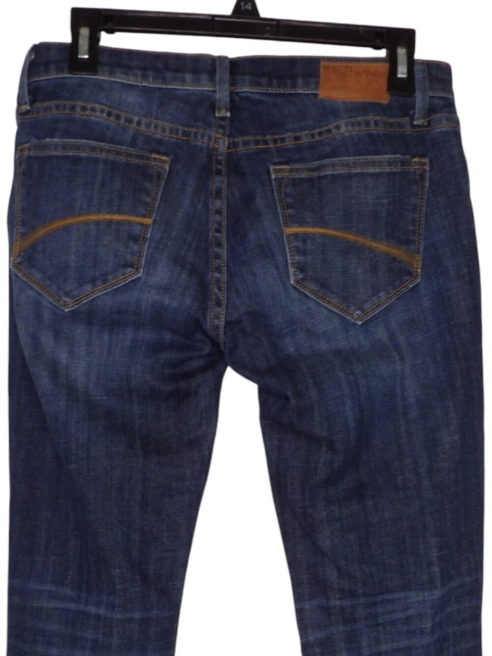 Driftwood Audrey Poinsettia Jeans Embroidered Floral Skinny Size 28 - Picture 5 of 10